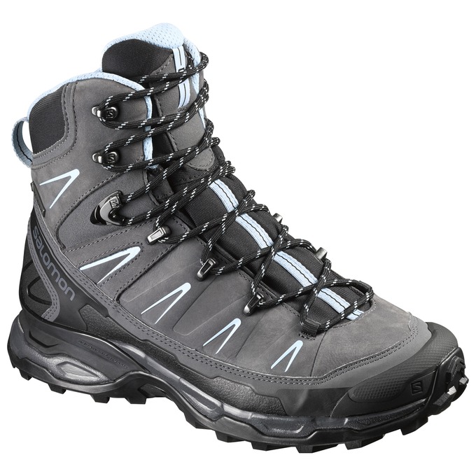 Chaussures De Randonnée Salomon Femme Noir / Grise - Salomon X ULTRA TREK GTX® W - France (9510-FUNT